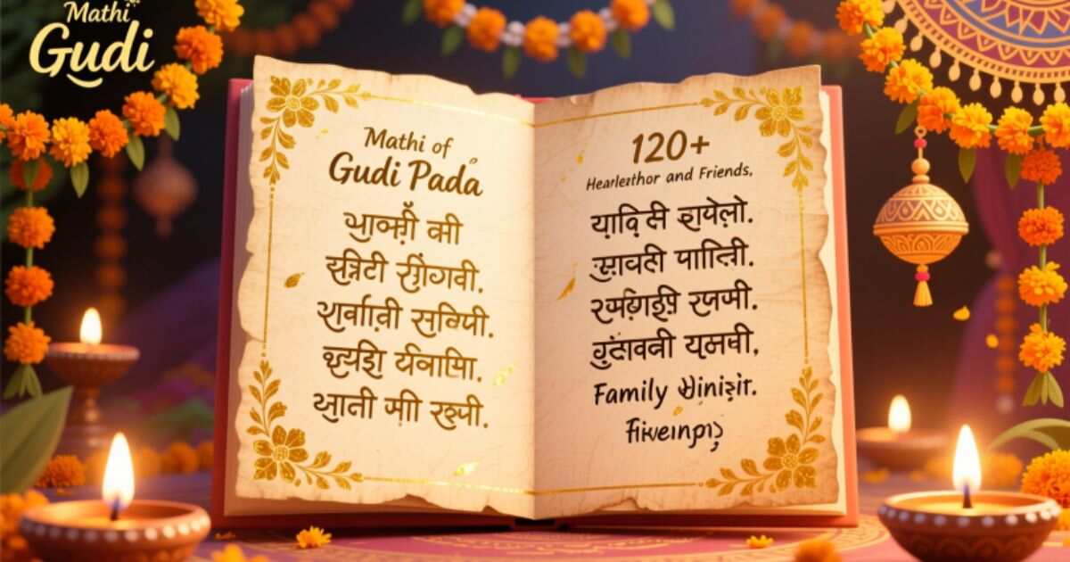 120+ Heartfelt Gudi Padwa Wishes in Marathi for Family & Friends