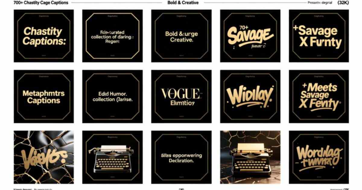 170+ Chastity Cage Captions: Bold & Creative