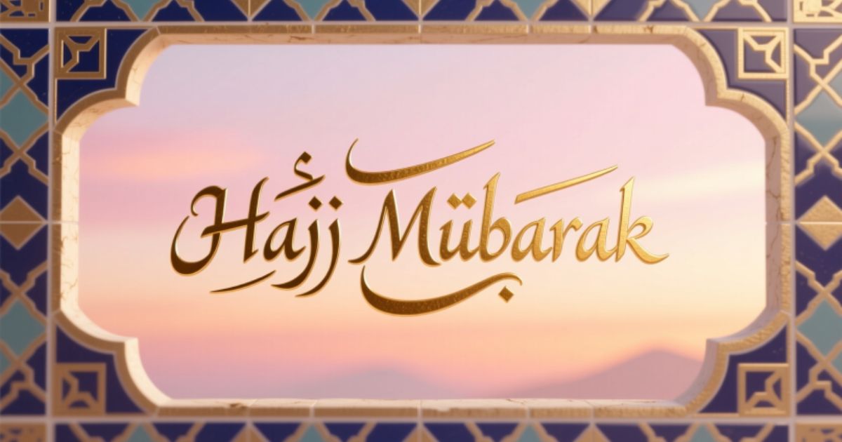 Hajj Mubarak Wishes: Short, Spiritual & Meaningful Greetings