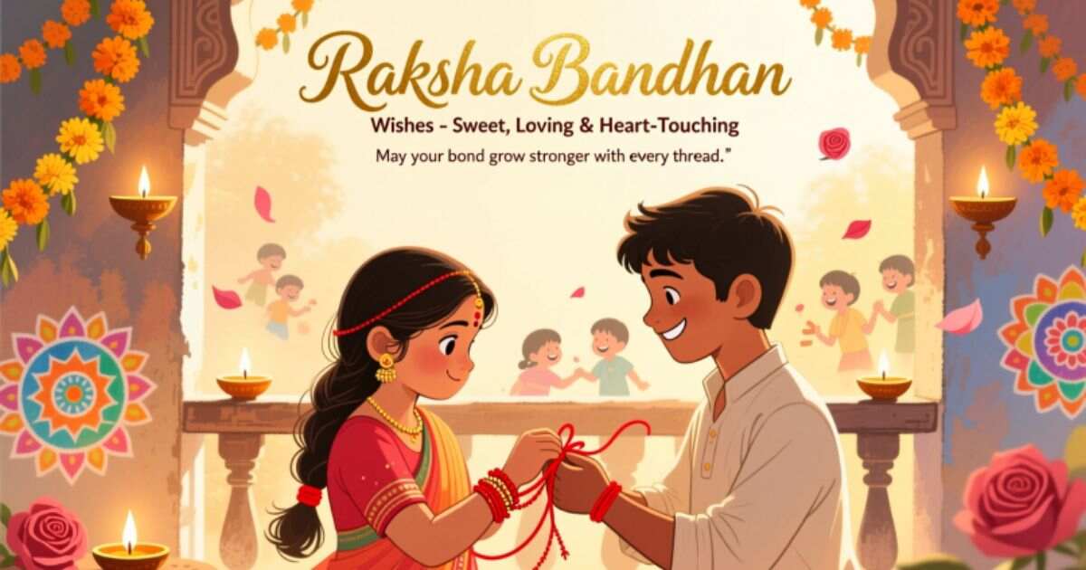 Raksha Bandhan Wishes for Sister: Sweet, Loving & Heart-Touching Wishes