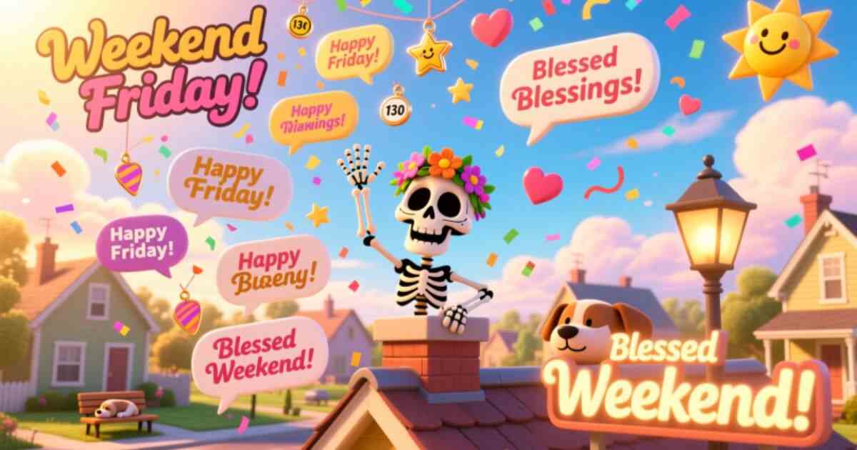 130+ Weekend Friday Blessings, Quotes & Prayers