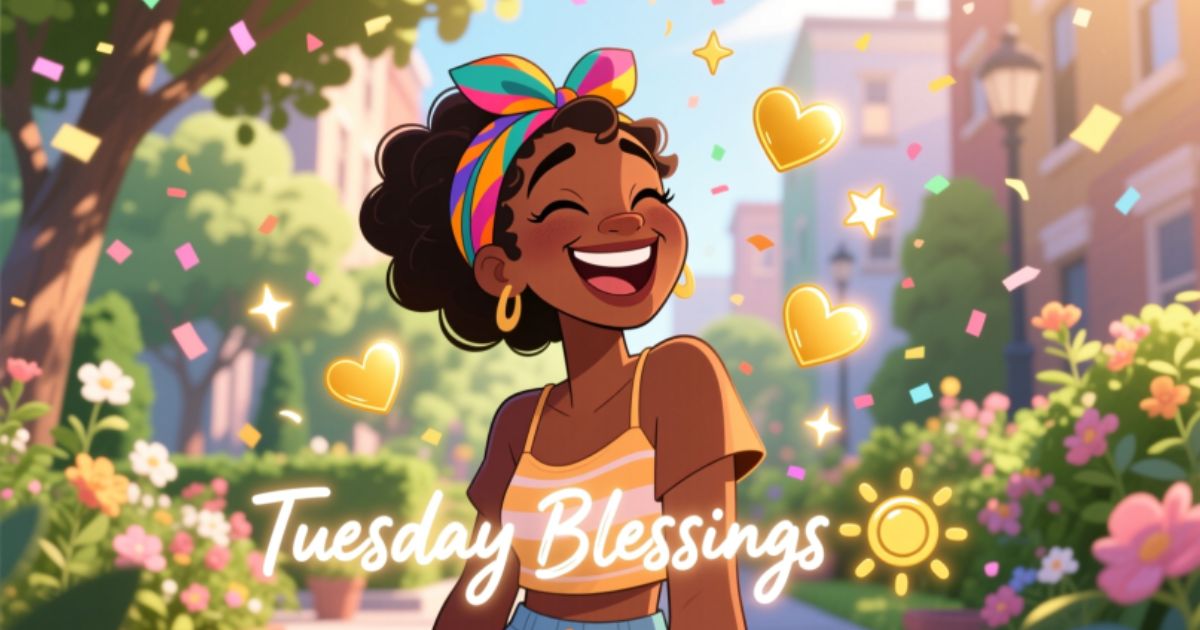 African American Tuesday Blessings GIF to Brighten Your Day