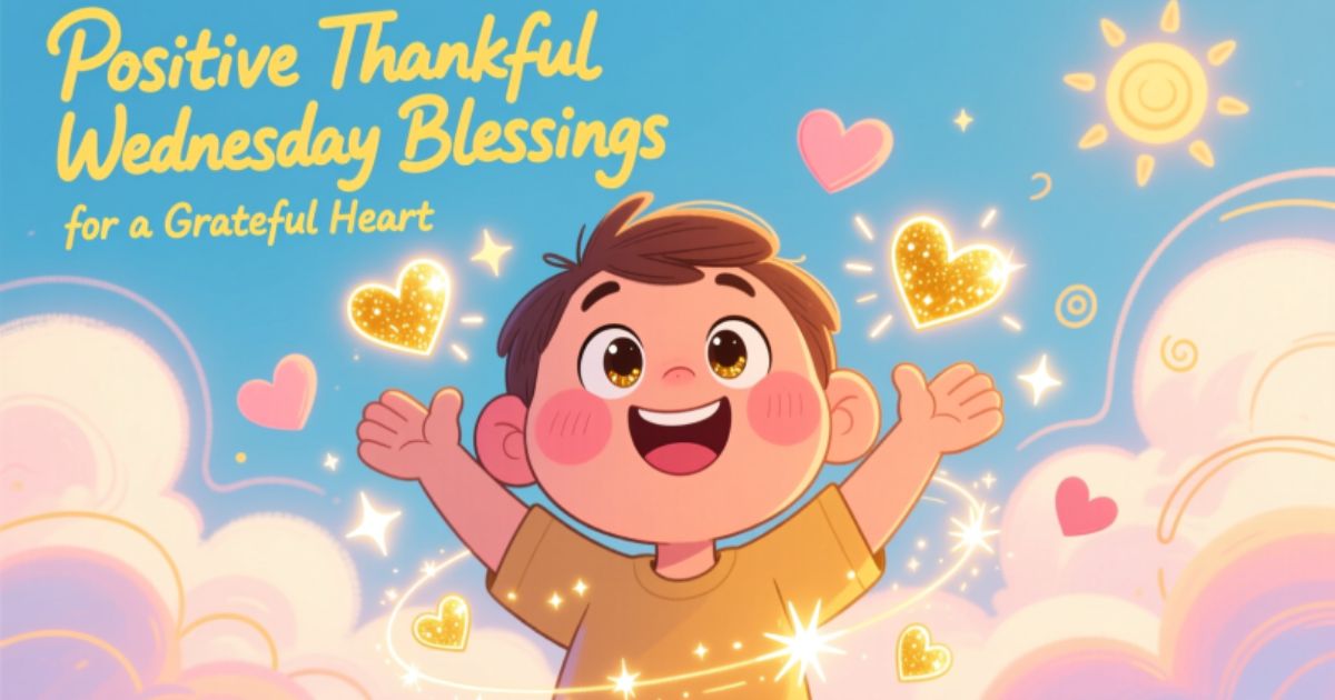 Positive Thankful Wednesday Blessings for a Grateful Heart