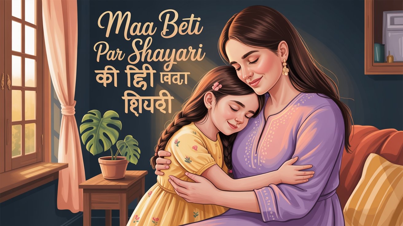 Maa Beti Par Shayari Hindi Mein | माँ बेटी की हिंदी शायरी