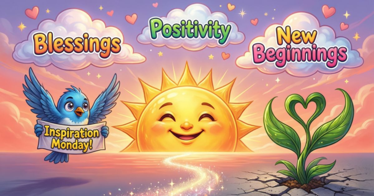Inspiration Monday Blessings: Kickstart Your Week with Positivity