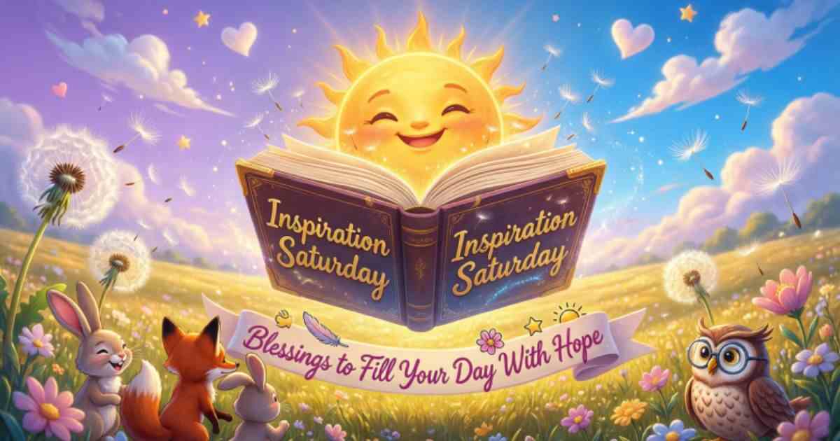 Inspiration Saturday Blessings to Fill Your Day With Hope