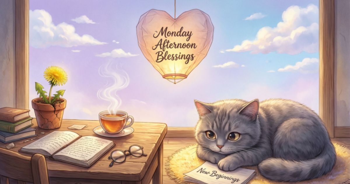 Monday Afternoon Blessings to Refresh Your Mind and Spirit