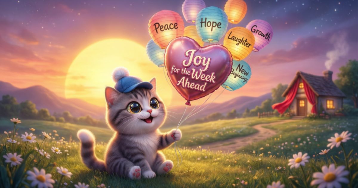 Sunday Evening Blessings:Joy for the Week Ahead