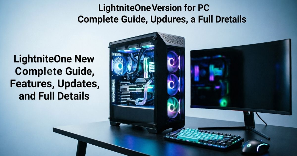 LightniteOne New Version for PC Complete Guide, Features, Updates, and Full Details